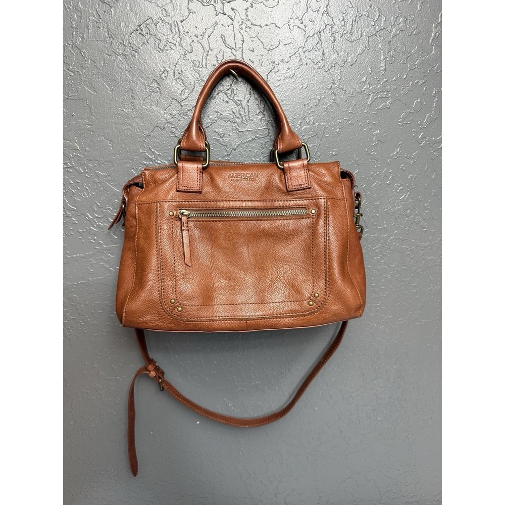 American Leather Co. Jamestown Leather Satchel